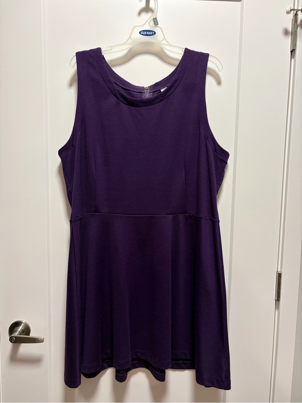 Old Navy Purple Sleeveless A-Line Mini Dress